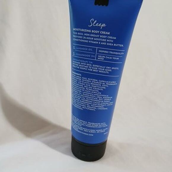 Bath & Body Works Aromatherapy 2 pc set SLEEP:Body Cream/24 HR Body Butter NEW - Picture 9 of 16